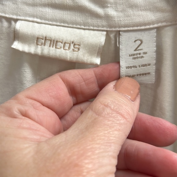 Chicos linen jacket - Picture 3 of 4